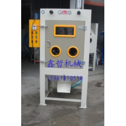 XZ-1010-2雙槍滾筒自動噴砂機(jī)，滾籃式噴砂機(jī)，自動噴砂機(jī)